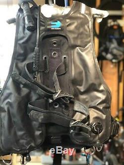 Deep Outdoors D2 Dual Inflation SCUBA BCD / Size M/L with Zeagle Octo-Z