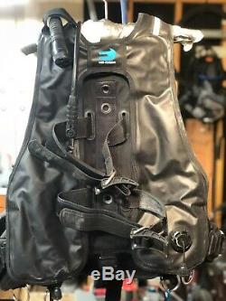 Deep Outdoors D2 Dual Inflation SCUBA BCD / Size M/L with Zeagle Octo-Z