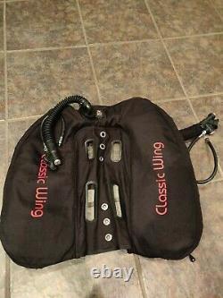Dive Rite Classic Wing Dual Bladder with Power Infators and LP hoses