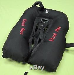 Dive Rite Dual Rec Wing Scuba Diving BCD Wing Professionally Tested