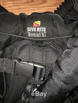 Dive Rite Nomad XT-Harness Side-Mount Rig Diving System Complete Cave or O/W