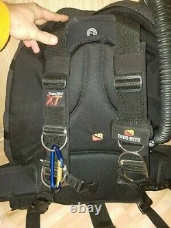 Dive Rite TransPac XT harness (large) with armored Voyager XT