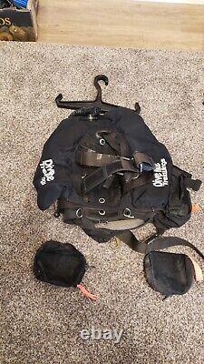 Dive Rite Trans Pac II With Trek Wing Size MediuM/Large SCUBA diving Pack BCD