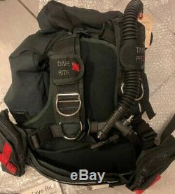 Dive Rite Transpac II Complete BCD WithExtras