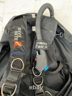 Dive Rite Transpac Scuba Diving BCD with Sportwings II Size L/XL
