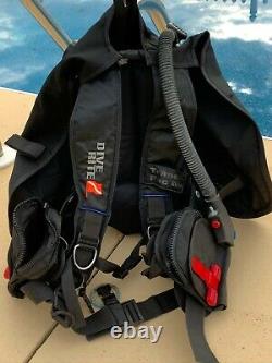 Dive Rite Transpac SportWings II, Size XL, Complete Scuba BCD WithExtras