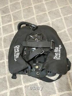 Dive Rite Transpac ll Harness with TreckWings Power Inflator, Size M/L
