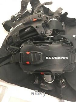 ++ Excellent Scubapro Hydros-Pro BCD with 5g Air2 Mens LG. Used 3hrs. 6 Dives