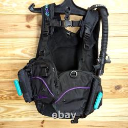 Genesis Athena Women's Purple Scuba Dive Weight Integrated BCD BC AIR TIGHT