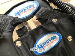 Halcyon DIR Dive MC System Scuba Dive BCD, Backplate, Pioneer Wing, Size XL BC