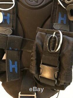 Halcyon Infinity 30LB Diving BCD Wing & Aluminum Backplate w Harness