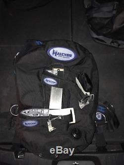 Halcyon Infinity Scuba Diving BCD and integrated weight system with SS backplate
