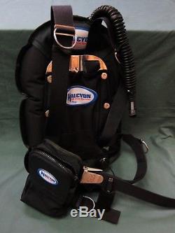 Halcyon Pioneer Scuba Diving BCD with SS Backplate Professionally Tested