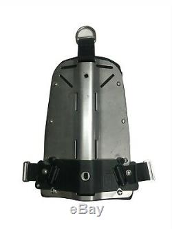 Halcyon Stainless Steel Backplate and Back Pad for Scuba Diving BCD Back Plate