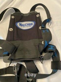 Halcyon carbon Fibre backplate with webbing, MC Storage bag, and More