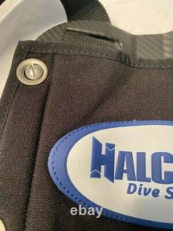 Halcyon carbon Fibre backplate with webbing, MC Storage bag, and More