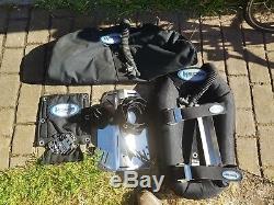 Halcyon scuba diving wing Eclipse 30 plus halcyon twin tank wing and backplate