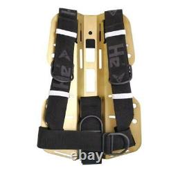 Helium Dive Gold Edition Titanium Backplate and Harness
