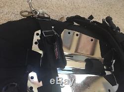 Hollis Backplate System Elite II with S25LX Wing Med/LG Used One Time