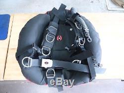 Hollis C60 LX Wing with Elite 2 Harness and Single Tank Adapter SCUBA BCD
