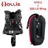 Hollis Hts 2 + S25 Lx Wing Bcd Harness Tech System 2 Buoyancy Control Device