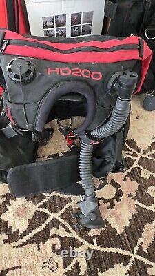 Hollis Hd-200 BCD Scuba Dive Buoyancy Compensator Large