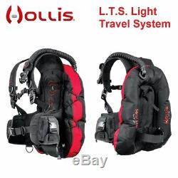 Hollis L. T. S. Light Travel System BCD Scuba Dive Gear Buoyancy Control Device