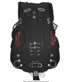 Hollis SMS75 Sidemount BCD Tech Diving SCUBA DIR Back-mount Capable NEW