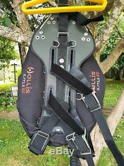 Hollis SMS 100 Dual Bladder Double Wing Sidemount BCD