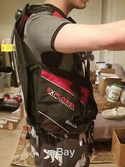 Hollis Sport Buoyancy Compensator Vest only fits L XL & 2XL with DVD free shipping
