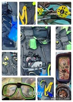 Huge Lot Scuba diving equipment Deep Sea Safety Gear Casting Net Read