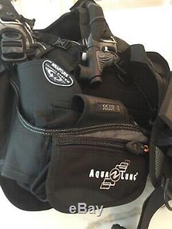 Lightly Used Aqua Lung Dimension i3 Large withPower Inflator Size L