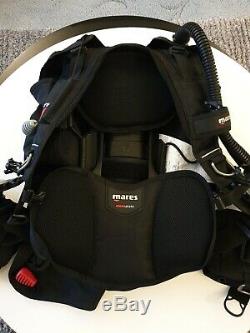 MARES PURE SLS Back Floatation WING Buoyancy Jacket BCD BC Weight Integrated