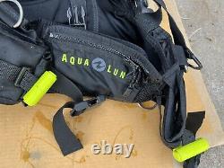 Malibu Aqua Lung Scuba Diving Backpack Black Size Large L