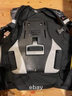 Mares BCD size S black scuba Large Buoyancy Compensator Vest USED
