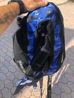 Mares Blue Battle Single Backplate and Wing Set XR Line Scuba Diving New