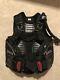 Mares Dragon Bcd Large Black Mrs Weight Pockets Scuba Excellent Condition