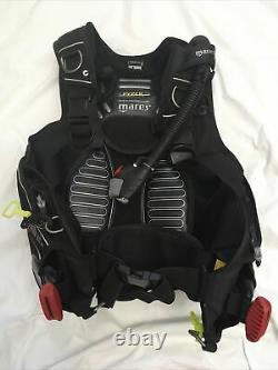Mares Dragon BCD Scuba Diving Vest Back Protection System Size Large