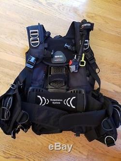 Mares Hybrid AT Scuba Diving BCD with MRS Plus Weight Pockets