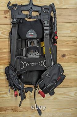 Mares Hybrid Pure Weight Integrated Folding Travel BCD XS, Small BCD Scuba Dive