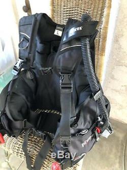 Mares PRIME Scuba BCD, Size Large, MRS Plus System Weight Integrated Dive BC