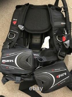 Mares Pure SLS BCD Size M Brand new used once