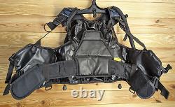Mares Syncro Power Weight Integrated Rear Inflate BC BCD Large L BCD Scuba Dive