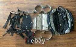 Mares XR BCD Wing Double Twin Tech Backplate Harness Bladder Weight Band Scuba