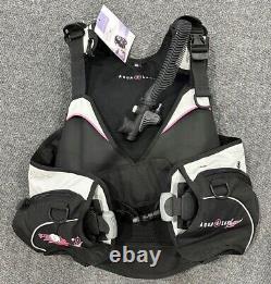 NEW Aqualung Pearl BCD Medium Large Black/Pink or Purple/Charcoal
