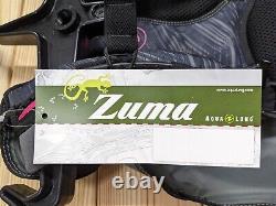 NEW Pink Aqua Lung Zuma Travel Weight Integrated BC Small Medium Scuba Dive BCD