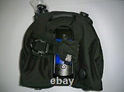 NEW Seaquest Diva LX Luxury Edition Scuba Black BCD SZ S Black withbox and tags