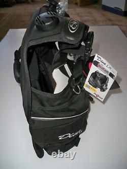 NEW Seaquest Diva LX Luxury Edition Scuba Black BCD SZ S Black withbox and tags