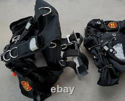 OMS Rig 94lb Wing Deluxe Harness Steel Backplate STA Scuba Diving BPW Dive BC