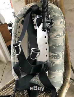 OMS Scuba Dive Harness System, BCD, Backplate, 28 Pound Wing, BC, Crotch Strap